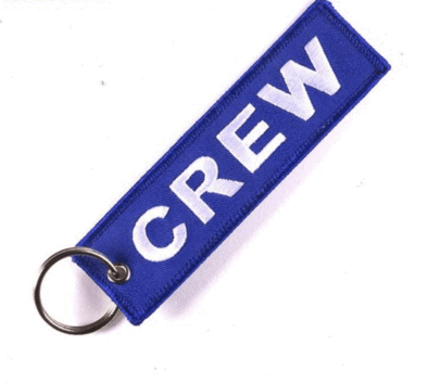 keychain "Blue Crew" -Shop the latest in Street wear | Urban clothing and more..