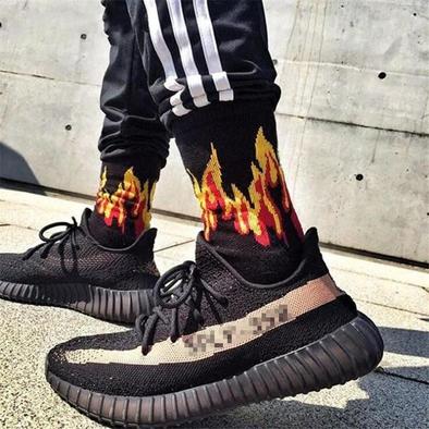 "Fire" Socks -Shop the latest in Street wear | Urban clothing and more..