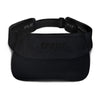 "Trapr Classic Black Font" Visor | trapr clothing | trap & streetwear shop