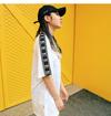 "Ribbon Sleeve" Tee -Shop the latest in Street wear | Urban clothing and more..