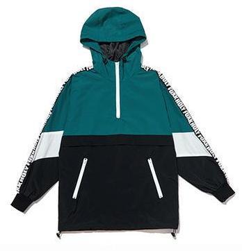 "Striped Zipp" Windbreaker -Shop the latest in Street wear | Urban clothing and more..